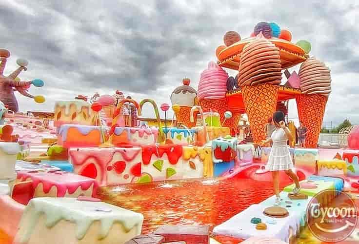 GREAT&GRAND Sweet Destination Ice Cream World Pattaya