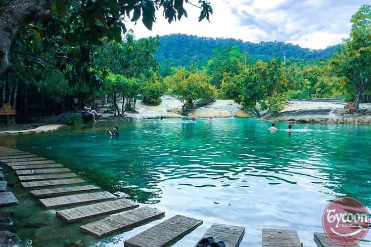 Hot Springs, Emerald Pool, Tiger Cave Temple from Krabi