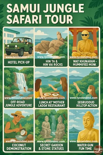 Koh Samui Jungle Safari Tour