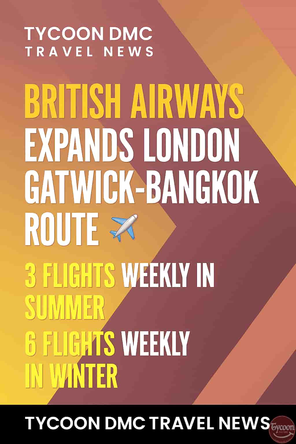 British Airways Adds More Flights London Gatwick – Bangkok | Tycoon DMC Travel News