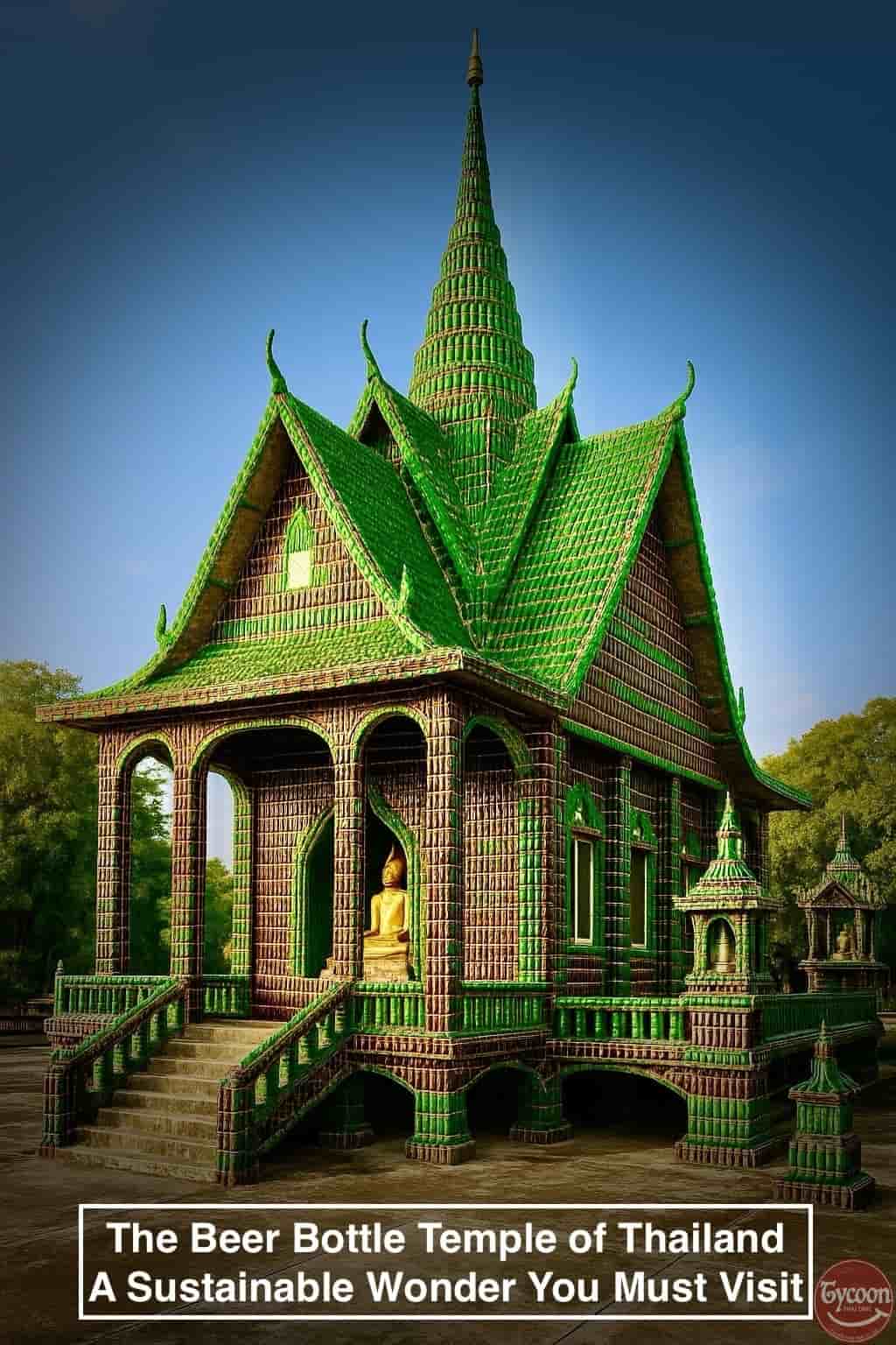 The Beer Bottle Temple of Thailand – A Sustainable Wonder You Must Visit