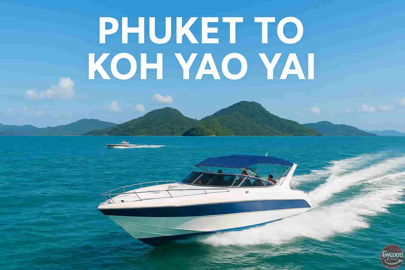 Transfer Phuket to Koh Yao Yai (Only Speedboat)