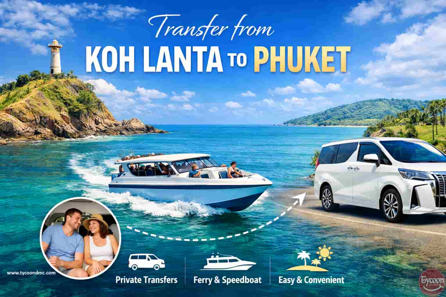Transfer from Koh Lanta to Phuket